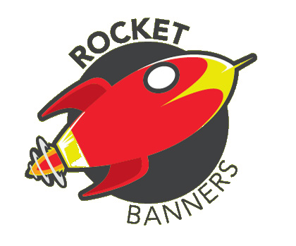 Rocket Banners-white
